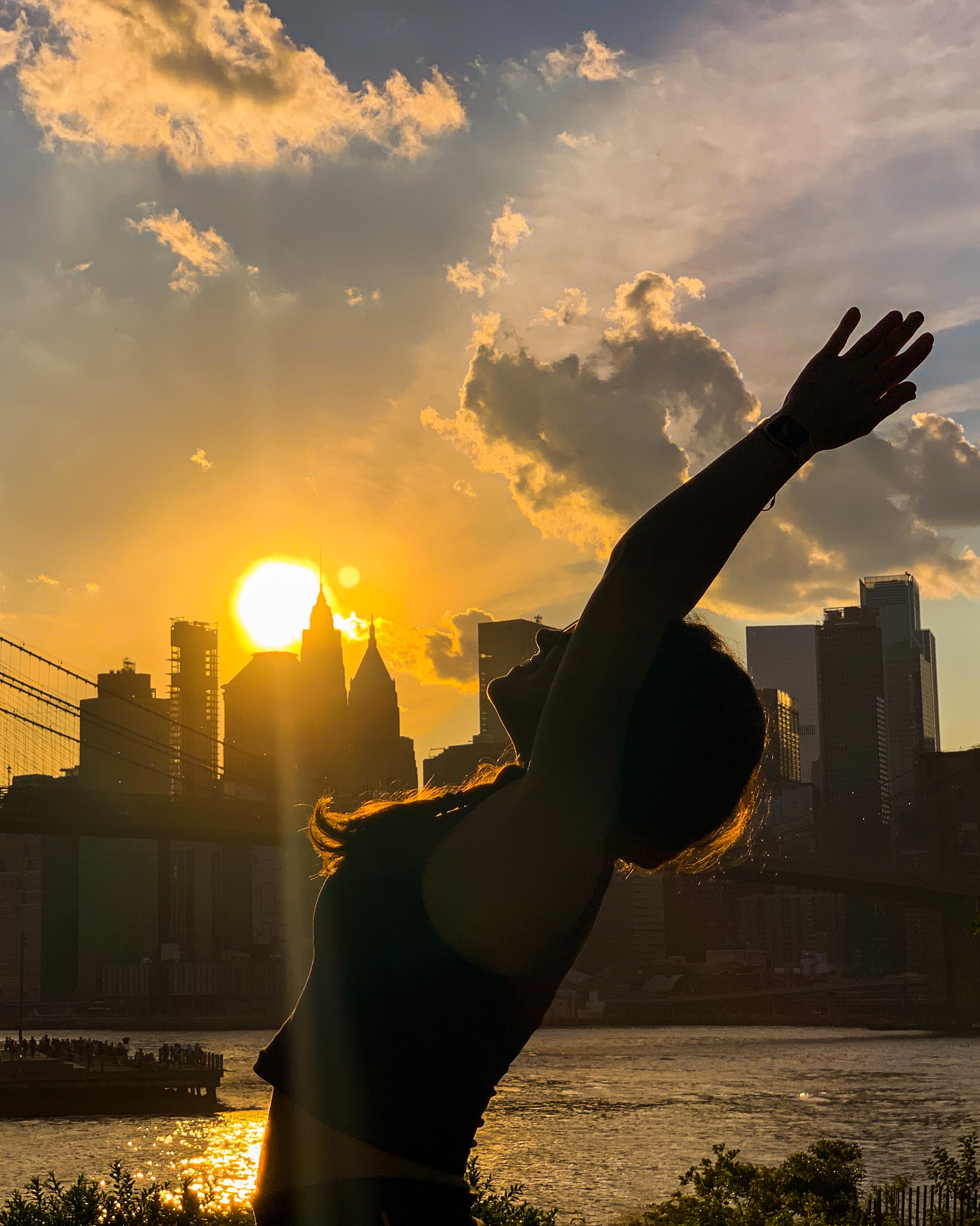 NYC Skyline - The city that became part of my yoga journey